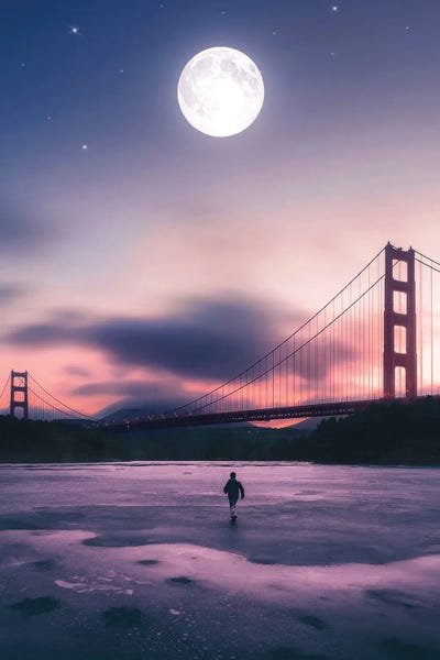 Golden Gate Bridge: Never Stop Dreaming by Siroj Hodjanazarov