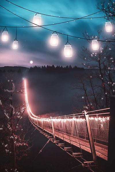 Magical Night by Siroj Hodjanazarov canvas print