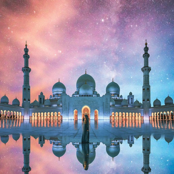 United Arab Emirates: Sheikh Zayed Mosque by Siroj Hodjanazarov