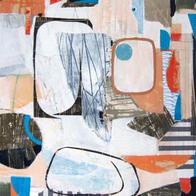 The Shape I'm In by Sue Johnson canvas print