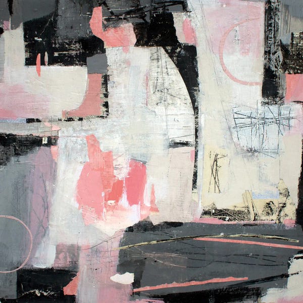 Black & Pink: Breathe Quietly by Sue Johnson