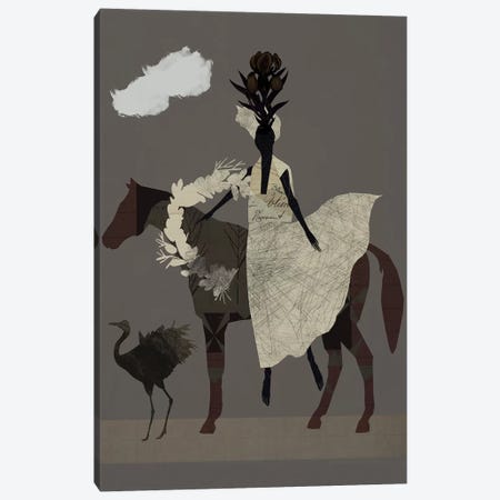 Songs About Horses Canvas Print #SJR55} by Sarah Jarrett Art Print