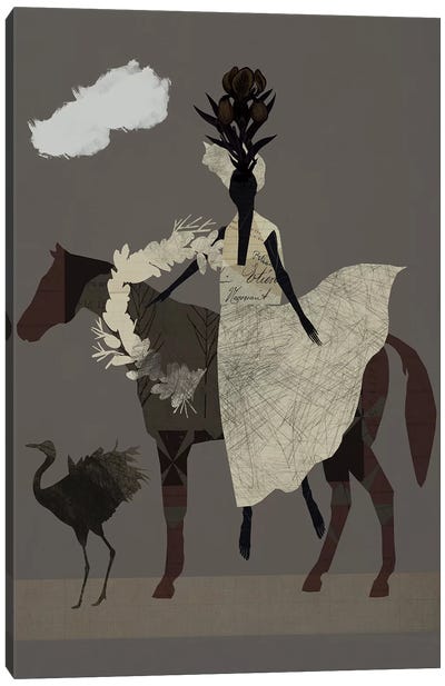 Songs About Horses Canvas Art Print - Sarah Jarrett