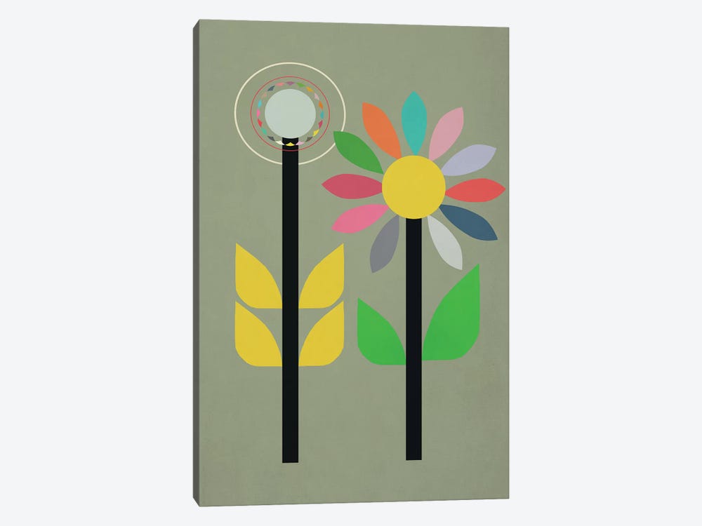 Summer Garden by Sarah Jarrett 1-piece Canvas Print