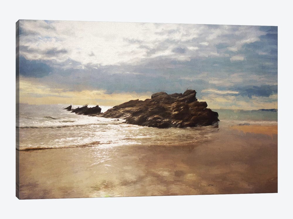Whitsand Bay In Summer by Sarah Jarrett 1-piece Art Print