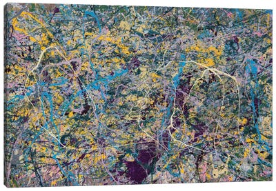 Afterthoughts of an Addict Canvas Art Print - Similar to Jackson Pollock
