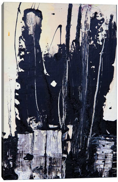 Ardor-Veneris 1 Canvas Art Print - Similar to Jackson Pollock