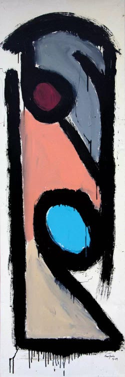 Black Outline Compostion #3 by Shawn Jacobs wall art