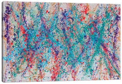Childhood Canvas Art Print - Abstract Expressionism