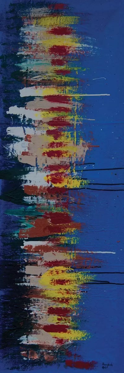 Murmur by Shawn Jacobs multi panel art