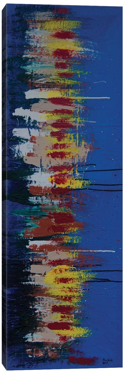 Murmur Canvas Art Print - Similar to Jackson Pollock