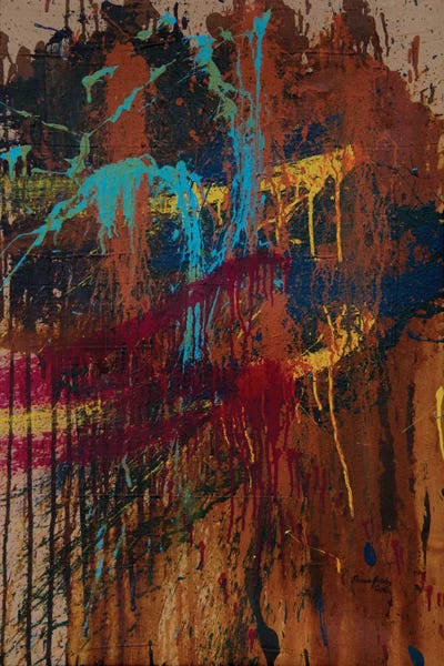 Similar To Jackson Pollock: Muted Portrait #2 by Shawn Jacobs