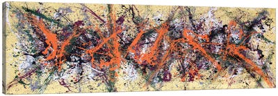 Transcending Canvas Art Print - Similar to Jackson Pollock