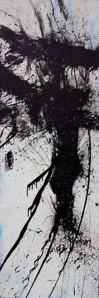 Black & White Abstract Art: Anhedonia #1 by Shawn Jacobs