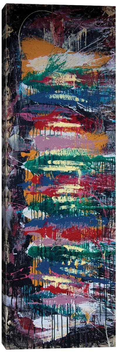 220082 Canvas Art Print - Similar to Jackson Pollock