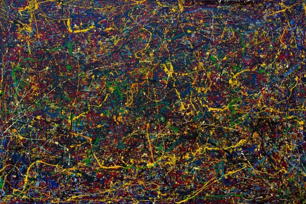 Similar To Jackson Pollock: Betrayed by Shawn Jacobs