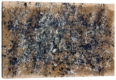 Fossil #3 Canvas Art Print - Abstract Expressionism Art