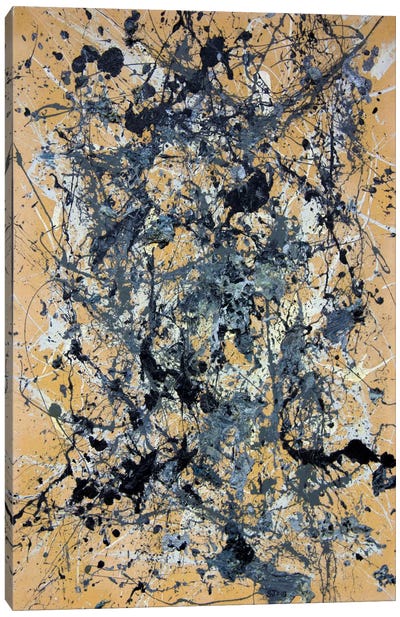 Fossil #2 Canvas Art Print - Abstract Expressionism