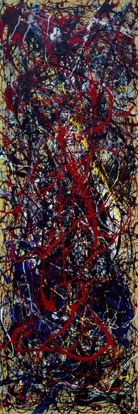 Similar To Jackson Pollock: Frustration Factor #1 by Shawn Jacobs