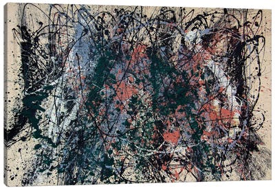 Let Me Canvas Art Print - Similar to Jackson Pollock