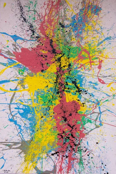 Similar To Jackson Pollock: She Said... by Shawn Jacobs