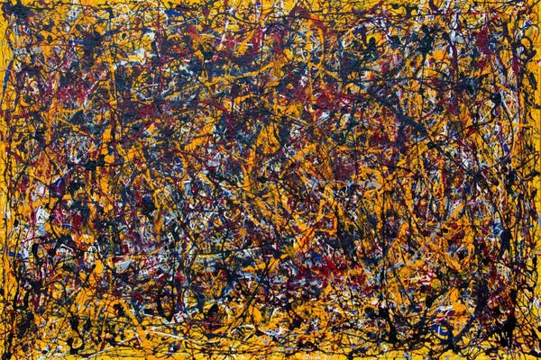 Expressionism: Yellow Composition by Shawn Jacobs