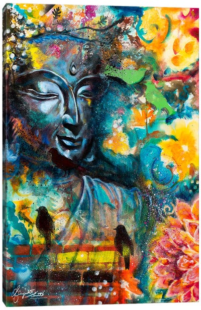 Eternal Seeker Canvas Art Print - Buddha