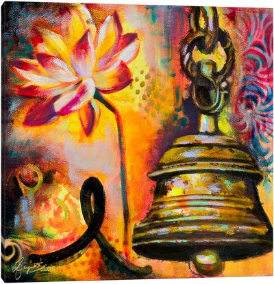 Bells Of Harmony Canvas Art Print - Sanjukta Mitra