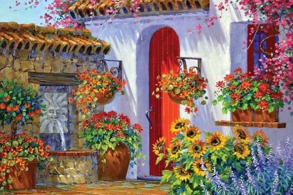 Kitchen: Dancing Light by Mikki Senkarik