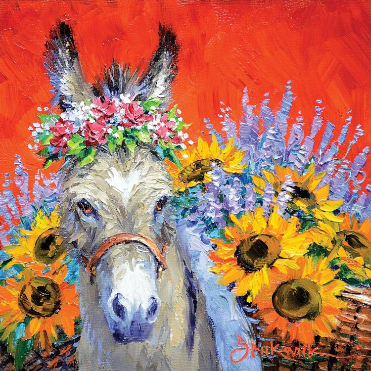 Fresh From Provence by Mikki Senkarik wall art