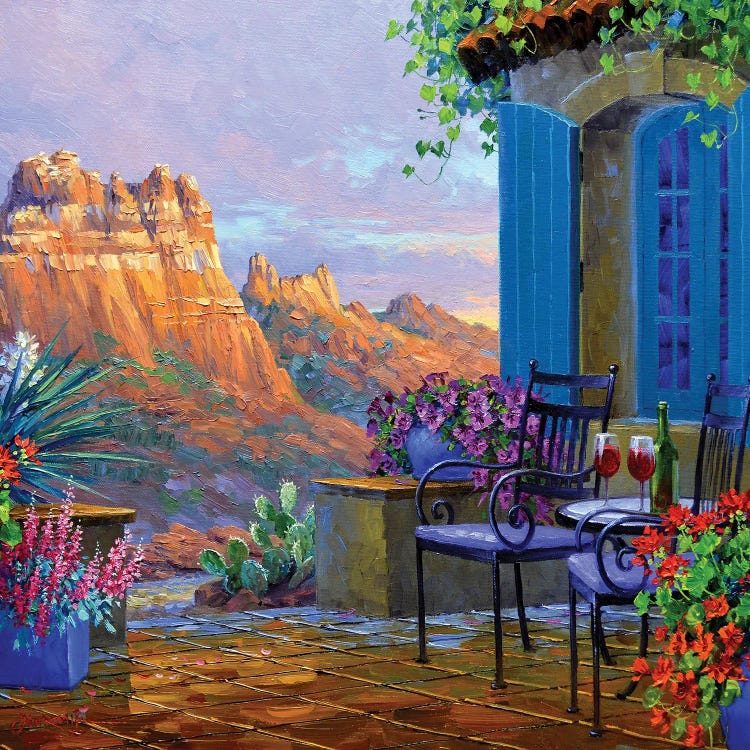 Shimmering Majesty by Mikki Senkarik wall art