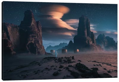 The Martian On Sol. 64 Canvas Art Print - Virtual Escapism