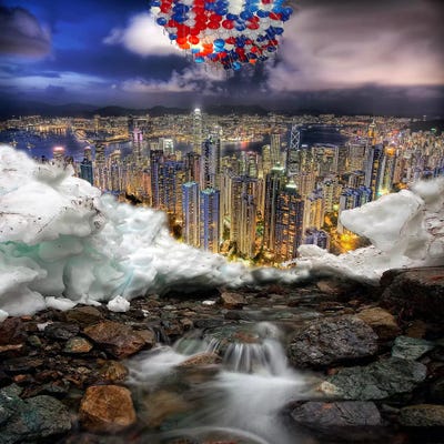 Outburst by Shay Kun canvas print