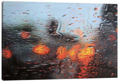 Dissolution Canvas Art Print - Rain Art