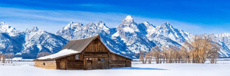 Winter Wood Barn Grand Teton