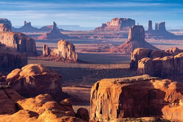 Arizona: Hunts Mesa Navajo Tribal Park Sunrise I by Susanne Kremer
