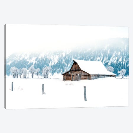 Snow Storm Canvas Print #SKR1013} by Susanne Kremer Canvas Print