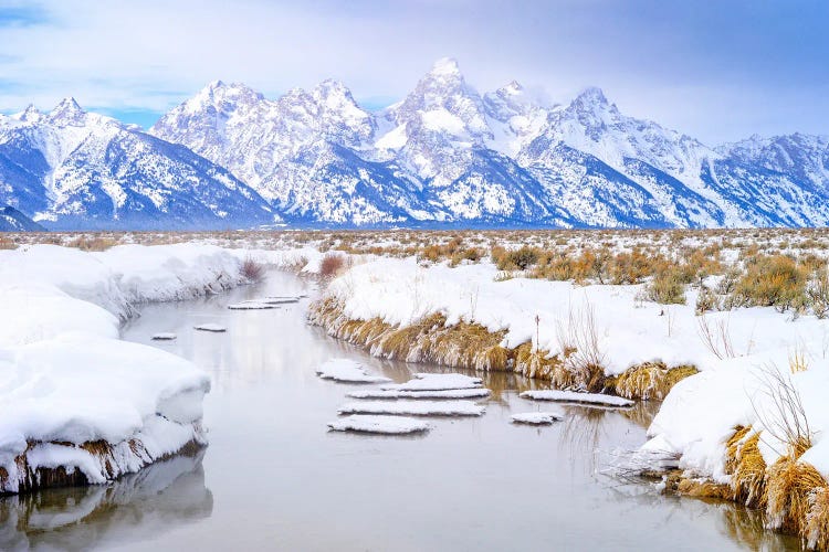 Winter Landscape Grand Teton