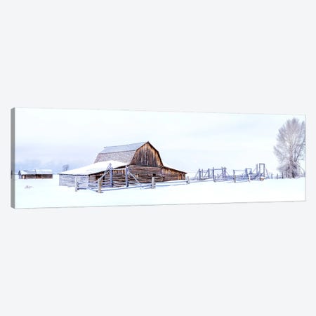 After The Snow Storm White Out Canvas Print #SKR1038} by Susanne Kremer Canvas Print