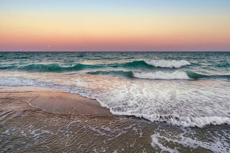 Pastel Beach Sunset