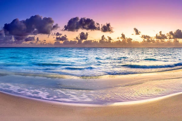 Beach Sunrises & Sunsets: Panoramic Beach Sunrise by Susanne Kremer