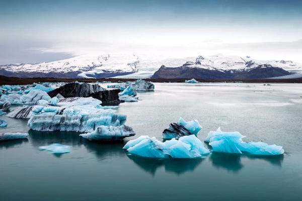 Glaciers & Icebergs: Jokulsarlon Glacier Lagoon II   by Susanne Kremer