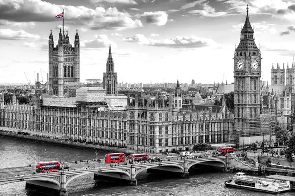 Castles & Palaces: Big Ben and Palace of Westminster I by Susanne Kremer