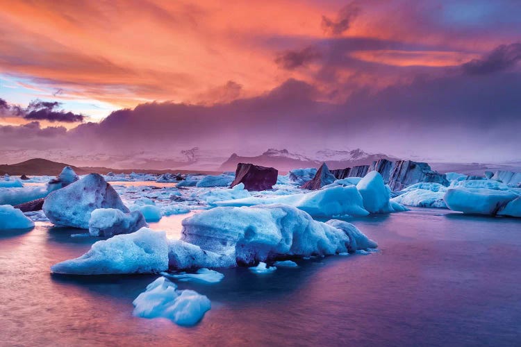 Jokulsarlon Glacier Lagoon III by Susanne Kremer wall art