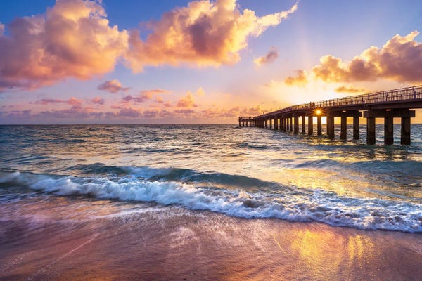 Miami: Perfect Florida Beach Morning by Susanne Kremer