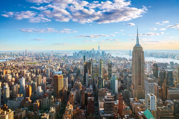 Canvas Print: Empire State Of Mind by Susanne Kremer