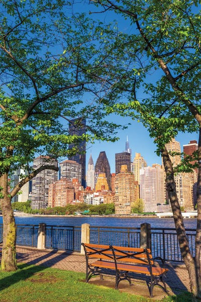 Roosevelt Island Spring Morning by Susanne Kremer canvas print