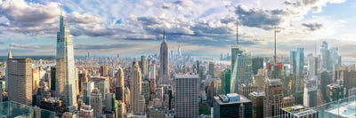The Empire State's Grand Panorama by Susanne Kremer canvas print