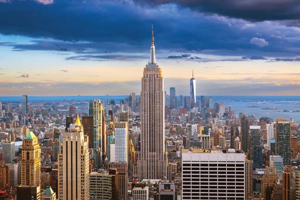 Fine Art Print: The Melody Of New York's Skyline by Susanne Kremer