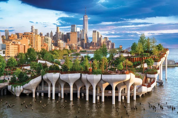 Fine Art Print: Little Island New York by Susanne Kremer